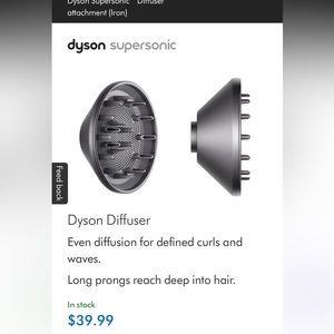 Dyson diffuser attachment